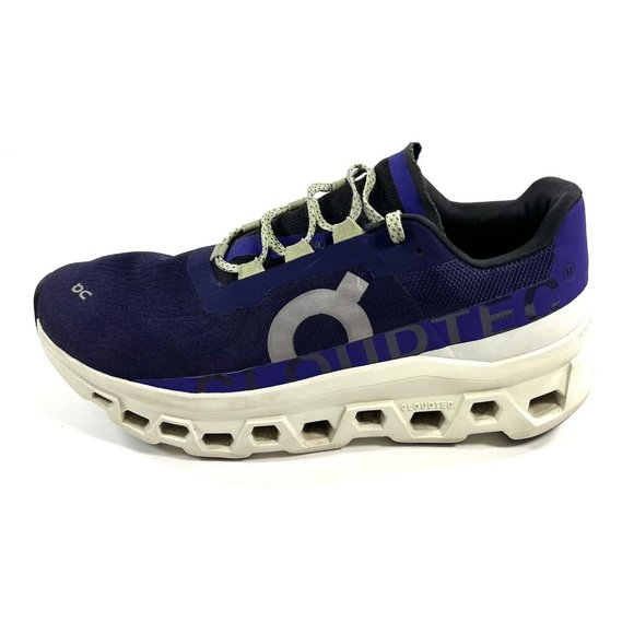 On Running Other - On Cloudmonster Mens 11.5 Running Shoes Sneakers Blue Purple Lightweight Cushion